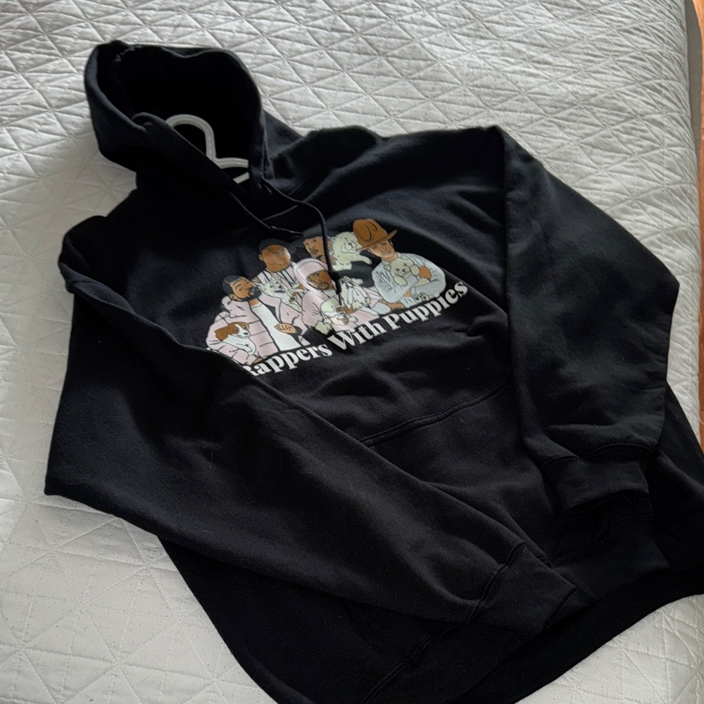 Black hoodie
